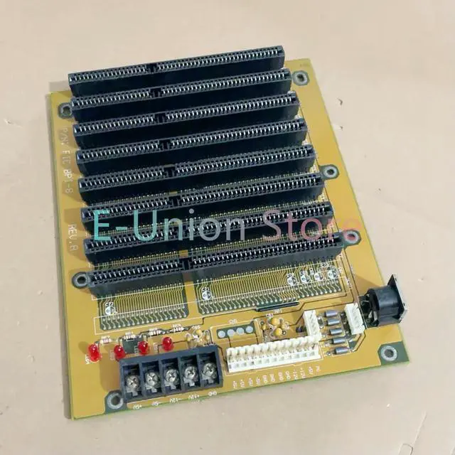 Alt view image 3 of 3 - Industrial Computer Motherboard FIC BPI-8 REV. A With 8 ISA Slots