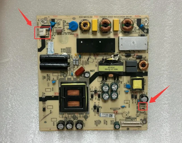Main image of LU65C61PRO LU65D31PRO power board TV5507-ZC02-02