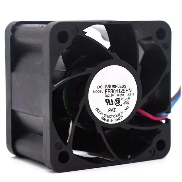 Alt view image 2 of 3 - 4Pcs FFB0412SHN 4028 12V 0.6A Micro-Violent Air Flow Fan 40X40x28mm Cooler Fan Cooling Fan For ANTMINER AWP8 PSU