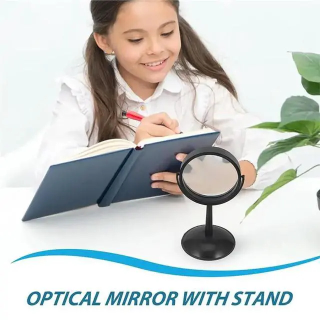 Alt view image 2 of 3 - Concave Mirror Optical Experimental Equipment Optical Lens Physics Teaching Optical Mirror With Stand
