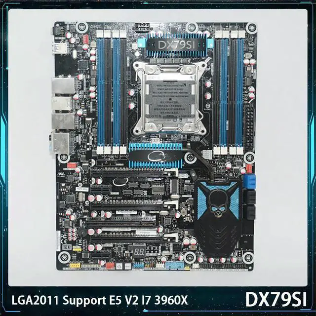 Alt view image 2 of 3 - LGA2011 Support E5 V2 I7 3960X CPU X79 DX79SI Motherboard