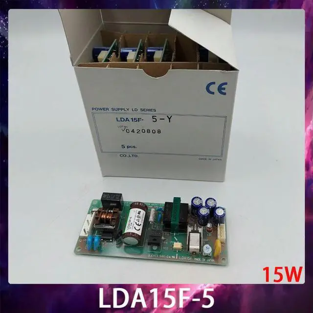 Main image of LDA15F-5 15W INPUT AC100-240V 50-60Hz 0.37A OUTPUT 5V 3A Power Supply