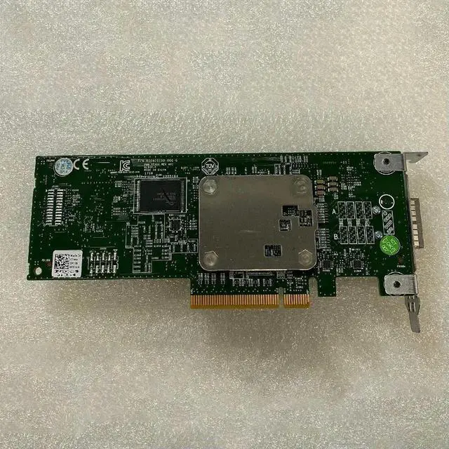 Alt view image 3 of 3 - 12Gb 0T93GD T93GD MD3400 MD1400 Array Card Dual Port External SAS/HBA Card