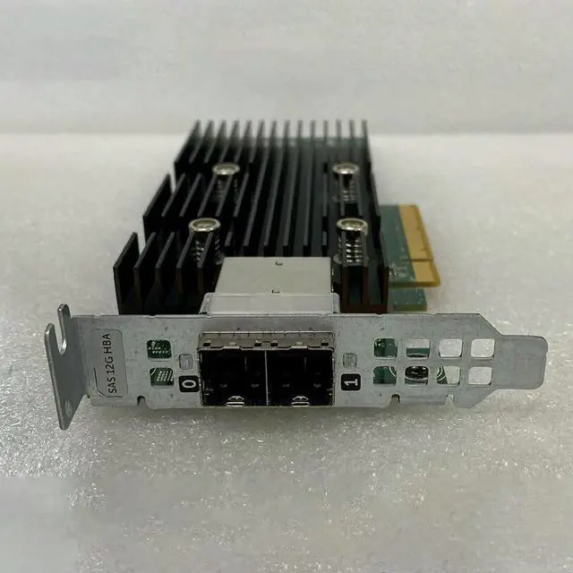 Alt view image 2 of 3 - 12Gb 0T93GD T93GD MD3400 MD1400 Array Card Dual Port External SAS/HBA Card
