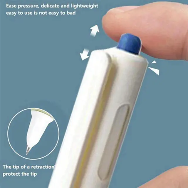 Alt view image 3 of 3 - Push Neutral Pen Brush Question Pen Soft Grip Brush Ask High Value 0.5Mm Ultra-Fine Pen Tip