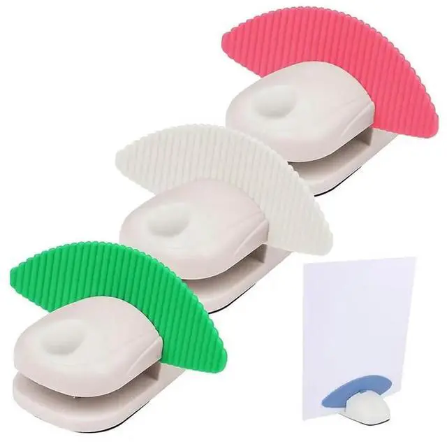 Alt view image 2 of 3 - Ideal For Office Typing And Reading-Non-Slip Document Holder Stand(4Pcs) For Desktop