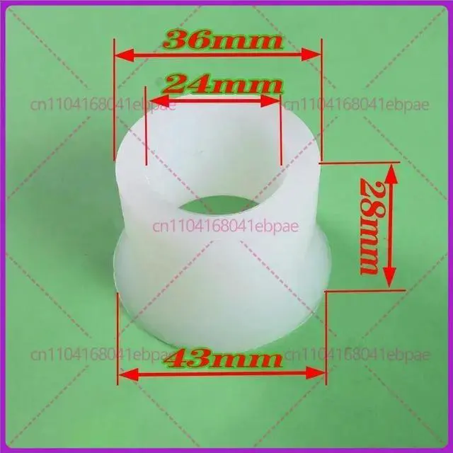 Main image of 2 Piece Sealing Ring Sleeve Horn Tube Gasket Accessory For Soft Ice Cream Machines Spare Part Fitting