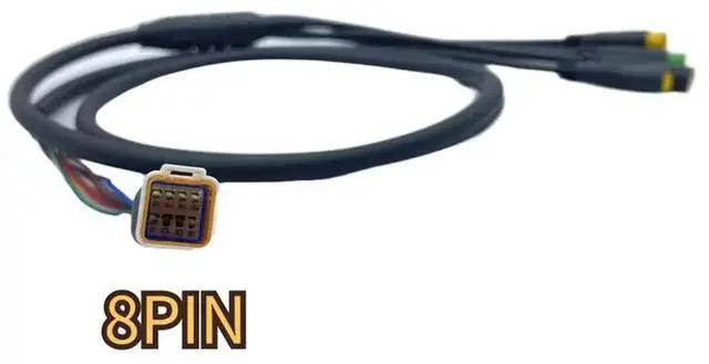 Alt view image 3 of 3 - For Bafang 1T4 Main Line M300 M400 M420 M620 Mid-Mounted Motor 1T4-UART Interface EB BUS Replacement Part
