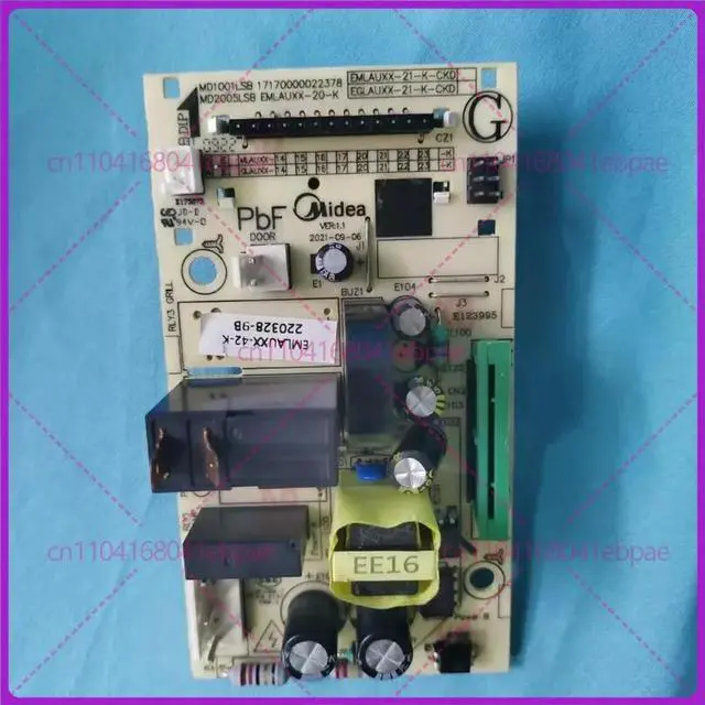 Main image of For Midea M1-L213C Black Microwave Oven PM2001 Main Board Computer Board EMLAUXX-42-K