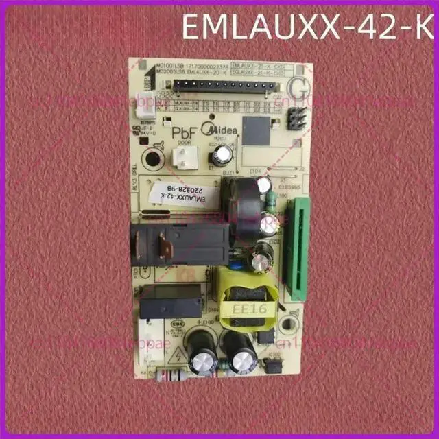 Alt view image 2 of 3 - For Midea M1-L213C Black Microwave Oven PM2001 Main Board Computer Board EMLAUXX-42-K