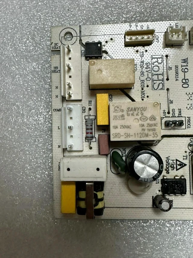 Alt view image 3 of 3 - Refrigerator W19-80 Circuit PCB BCD-228WH BCD-326WGA Fridge Motherboard Freezer Parts
