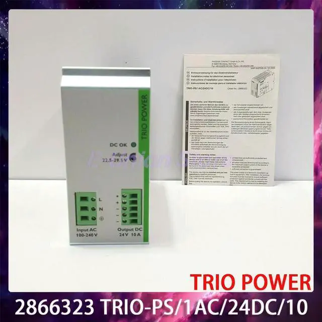 Main image of 1Pcs TRIO-PS/1AC/24DC/10 TRIO POWER 24VDC/10A Switching Power Supply 24 V DC/10 A 2866323