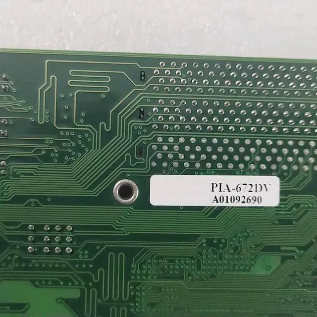 Alt view image 3 of 6 - Industrial Control Motherboard PIA-672 PIA-672DV Full Length Board