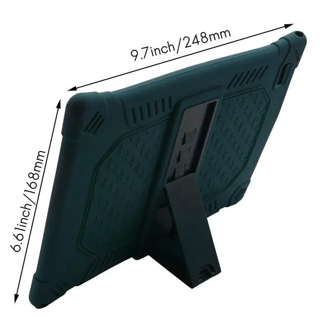 Alt view image 2 of 3 - Case Cover For Teclast P20HD 10.1 Inch Tablet PC Stand Anti-Drop Protection Silicone Case With Lanyard