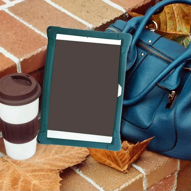 Alt view image 3 of 3 - Case Cover For Teclast P20HD 10.1 Inch Tablet PC Stand Anti-Drop Protection Silicone Case With Lanyard