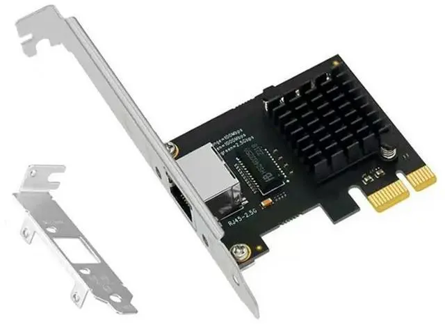 Main image of LAN Adapter 2.5G PCI-E To RJ45 Network Card RTL8125B Chip 100/1000/2500Mbps Ethernet Pcie X1 PC Wired Network Controller