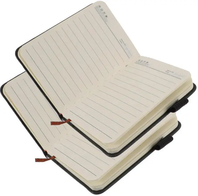 Main image of 2Pcs Pocket Notepad Mini Notebook Small Journal with Exquisite Patterns for Daily Planning Task Management Memo Notes and Ideas