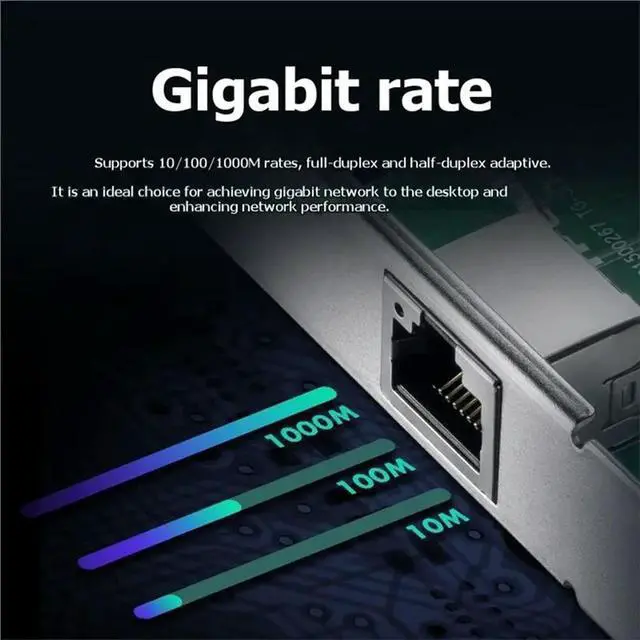 Alt view image 2 of 3 - PCI-E Network Card For TP-LINK TG-3269E Gigabit Ethernet Adapter PCI-E Wired Network Card