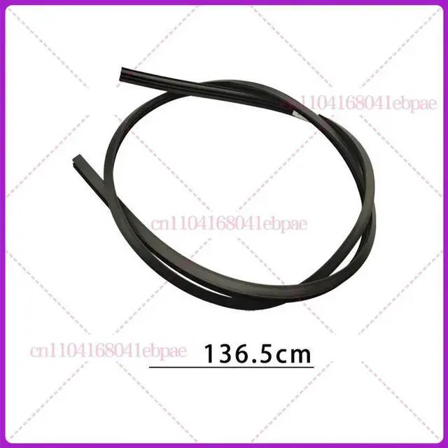 Alt view image 2 of 3 - for Midea Dishwasher Seal X4-Y X1 W3908T W3906B Door Frame Seal Under Door Rubber Strip