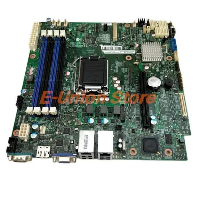 Alt view image 2 of 6 - Original Server Motherboard S1200V3RPS SATA3.0 C222 LGA1150