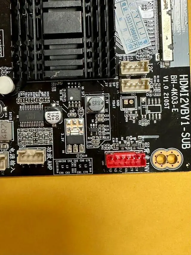 Alt view image 3 of 3 - driver board HDMI2VBY1-SUB BH-4K03-E 4K BH210617A2