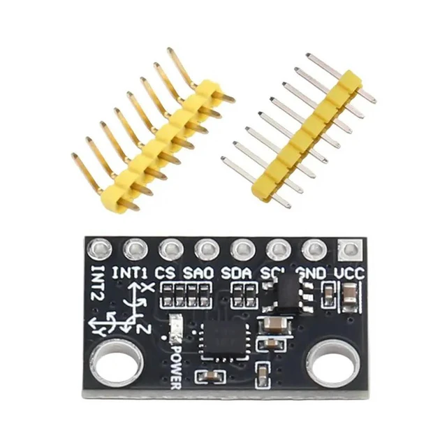 Alt view image 3 of 3 - BMI270 6-Axis Attitude Sensor,Inertial Measurement Unit,Accelerometer, Gyroscope Module