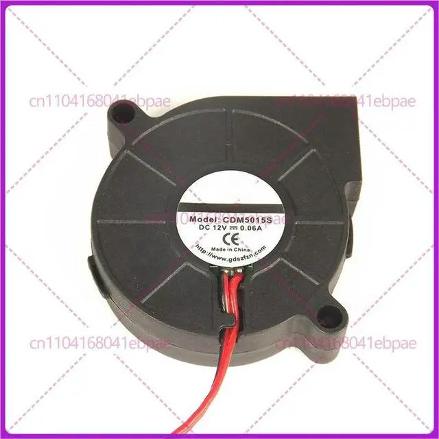 Alt view image 2 of 3 - 1PCS CDM5015S DC12V 0.06A Humidifier Fan Accessories