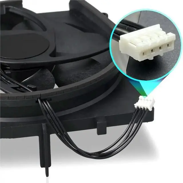 Alt view image 3 of 3 - For Series S Console Cooling Fan Replacement Part Video Game Console Cooler Repair Parts