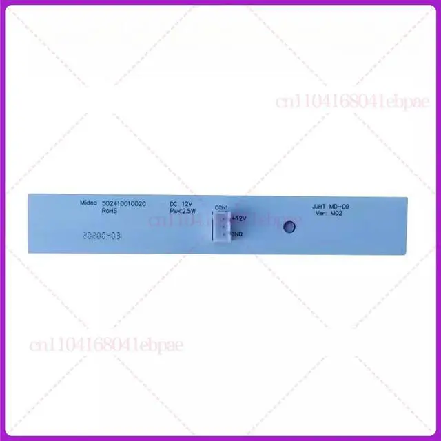 Alt view image 3 of 3 - 502410010020 Refrigerator LED Strip Light for Midea Refrigerator BCD-536WKM17431000000072