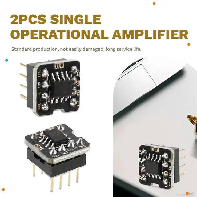 Alt view image 3 of 3 - Low Noise/Low Distortion/High-Speed/200Ma High Current Single-Operation Amplifier OPA891 2 Pcs