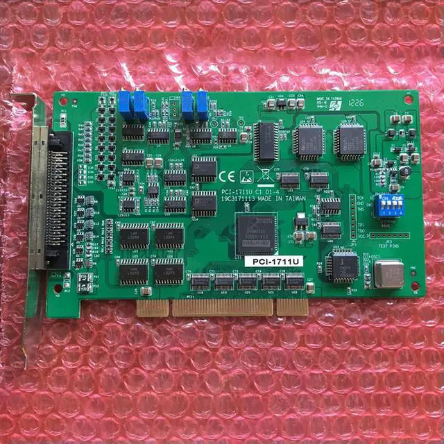 Alt view image 2 of 3 - PCI-1711U Data Capture Card 16 Channels Of Digital Input And Output
