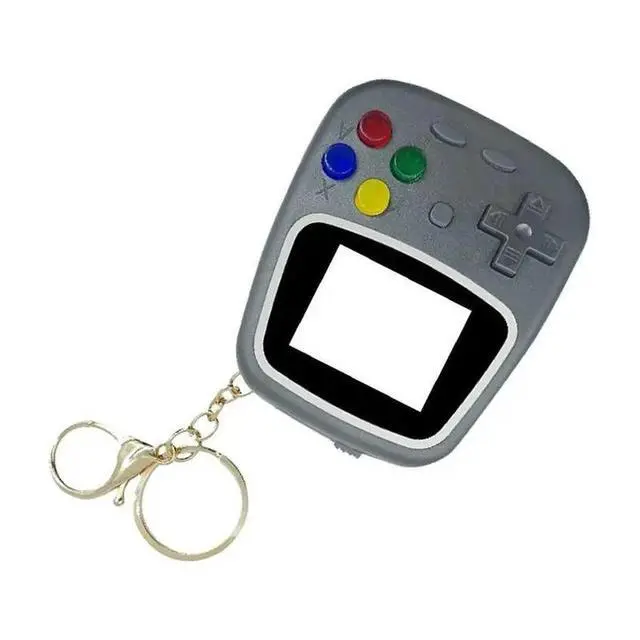 Alt view image 3 of 3 - Mini Handheld Game Console 274-In-1 Retro Nostalgic Classic Children' S Game Keychain