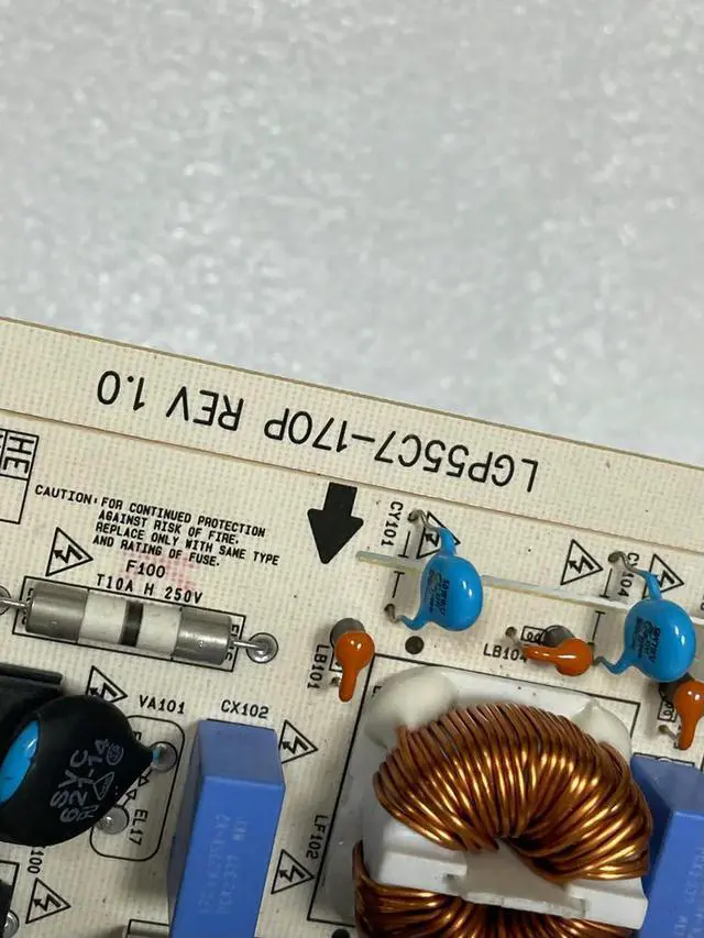 Alt view image 3 of 3 - LGP55C7-170P LCD TV power panel EAX67149611 EAY64510601