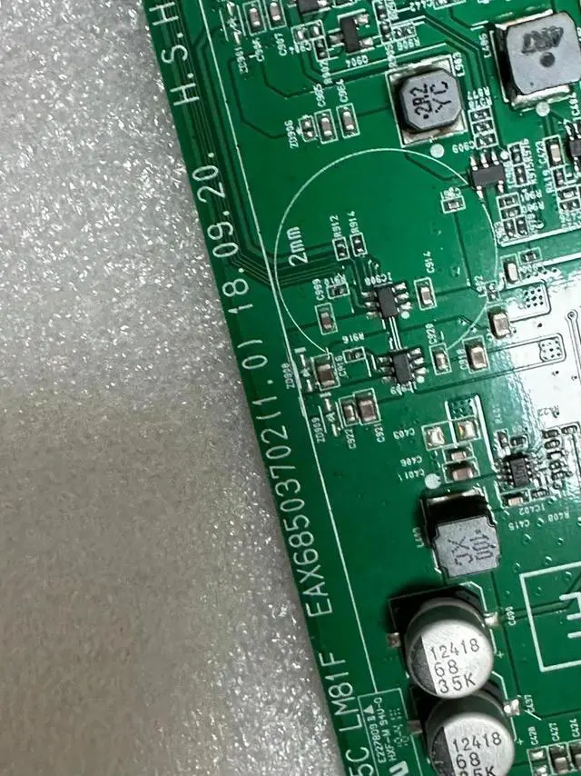 Alt view image 3 of 3 - 34WK95C driver board eax68503702 screen LM340UW5 SSB1 LGM-125