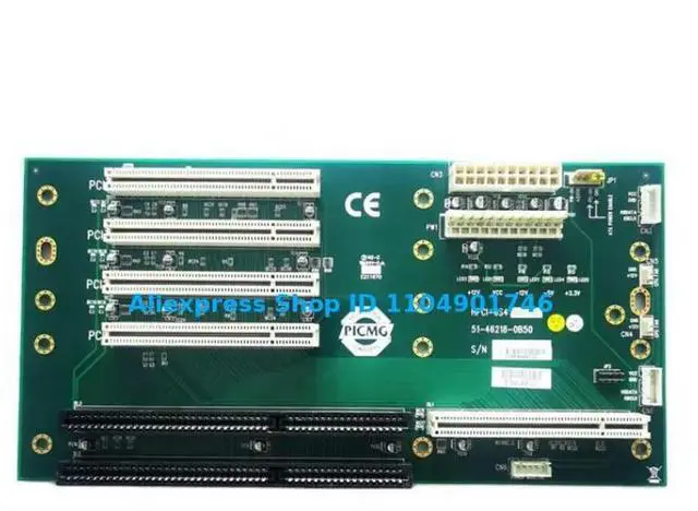 Main image of HPCI-6S4 For ADLINK Industrial Computer Motherboard With 6 Slots And 4 PCI ISAs 51-46218-0B50