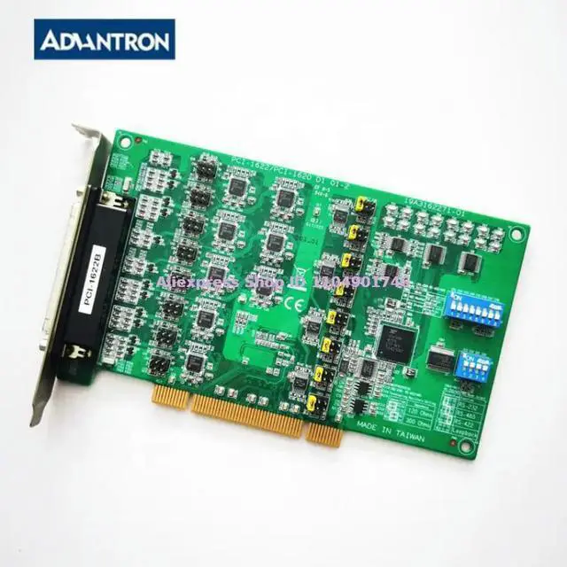 Alt view image 2 of 3 - Advantech PCI-1622B PCI-1620 PCI-1622/PCI-1620 D1 01-2 Industrial Capture Card Acquisition Card Integrated Circuit