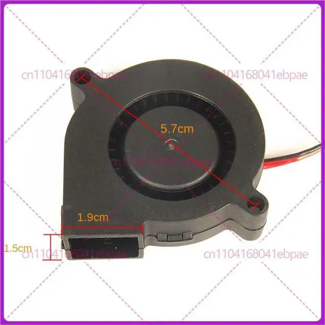 Alt view image 4 of 6 - 1PCS CDM5015S DC12V 0.06A Humidifier Fan Accessories