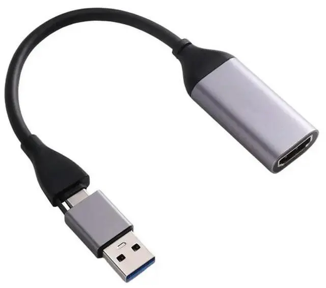 Main image of For Computer Camera 1080P Video Capture Card -Compatible To USB A/USB-C Video Grabber For Live Stream Meeting Recording