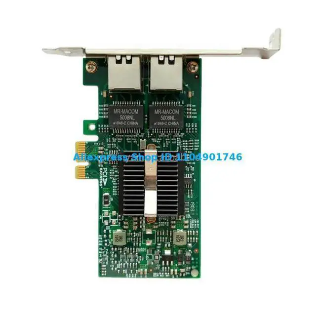 Alt view image 3 of 3 - LR-Link 92T2171 LREC9212PT/82576-2RJ45 PCIe X1 1G Dual-port desktop adapter