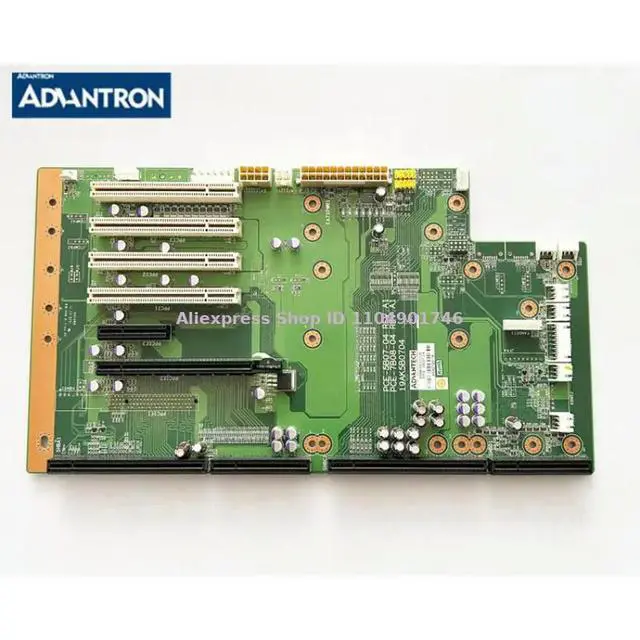 Alt view image 2 of 3 - PCE-5B07 PCE-7B08 For Advantech Industrial Control Computer Base PCE-5B07-04 REV.A1 PCE-7B08-04 REV.A1