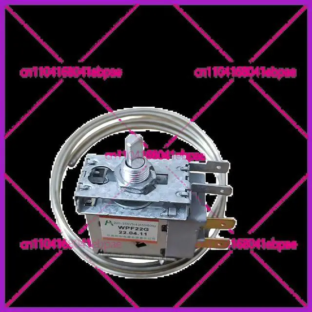 Alt view image 6 of 6 - for freezer thermostat, temperature control switch WPF22G, mechanical temperature control -22 freezer fixed sensor