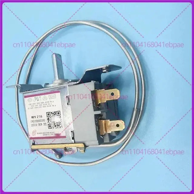 Alt view image 6 of 6 - Refrigerator Thermostat WPF21-EX 2 Pins Probe Temperature Controller Refrigerator Accessories