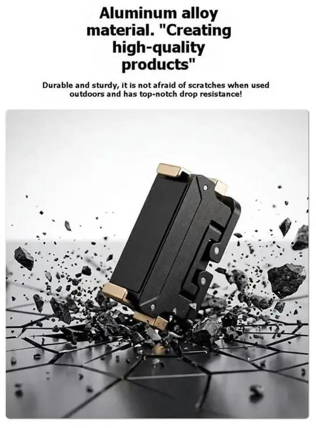 Alt view image 2 of 3 - Rotating Two-Prong Magnetic Quick Release Adapter Mount For Action 5Pro/4/3 Accessories 1/4" Base