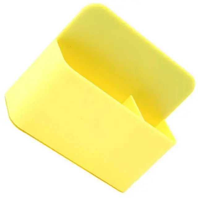Main image of Premium Pen Holder for Whiteboard and Desk Organization Sturdy Lightweight Stationery Organizer Creative Design Lemon Yellow