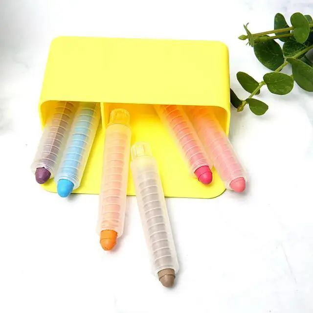 Alt view image 2 of 3 - Premium Pen Holder for Whiteboard and Desk Organization Sturdy Lightweight Stationery Organizer Creative Design Lemon Yellow
