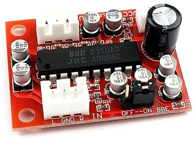 Alt view image 2 of 3 - 4X NJM2150 BBE Tone Board Sound Effect Exciter Improve Treble Bass Amp No Preamplifier Function
