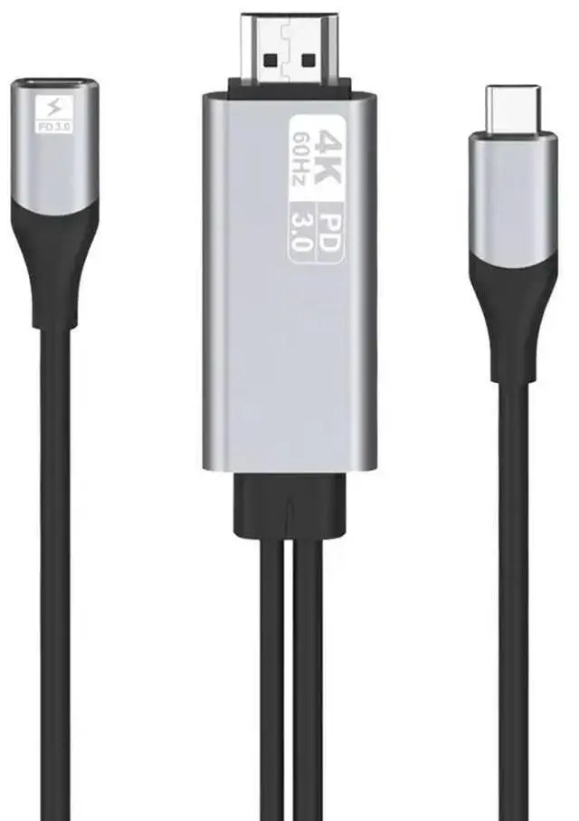 Main image of 4K@60Hz Type C To -Compatible Cable Screen Mirroring Device For Laptop Converter Adapter Screen Sharing Accessories