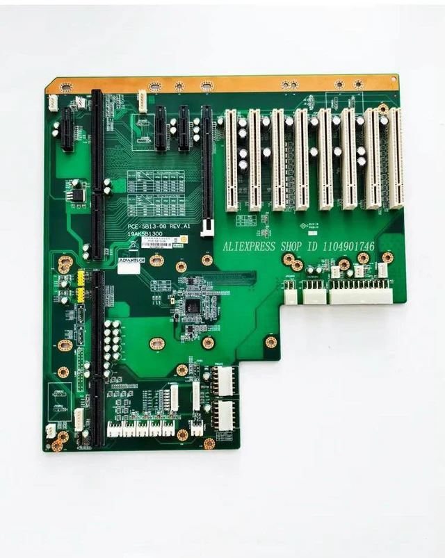 Alt view image 3 of 3 - Applicable: Advantech PCE-5B13-08 REV.A1 Industrial Control Motherboard Baseplate 19AK5B130