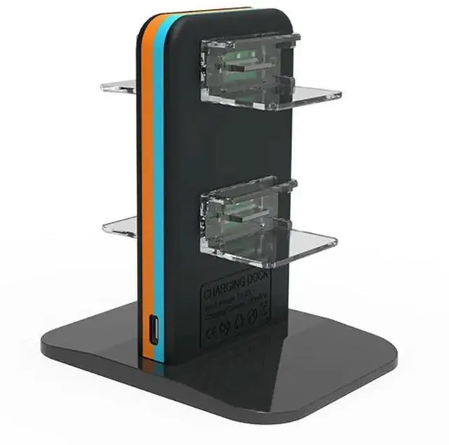 Alt view image 2 of 3 - For Switch 2 Square Four-Seat Charging Base For NS2 For Joycon Game Controller Left And Right Handle Chargers