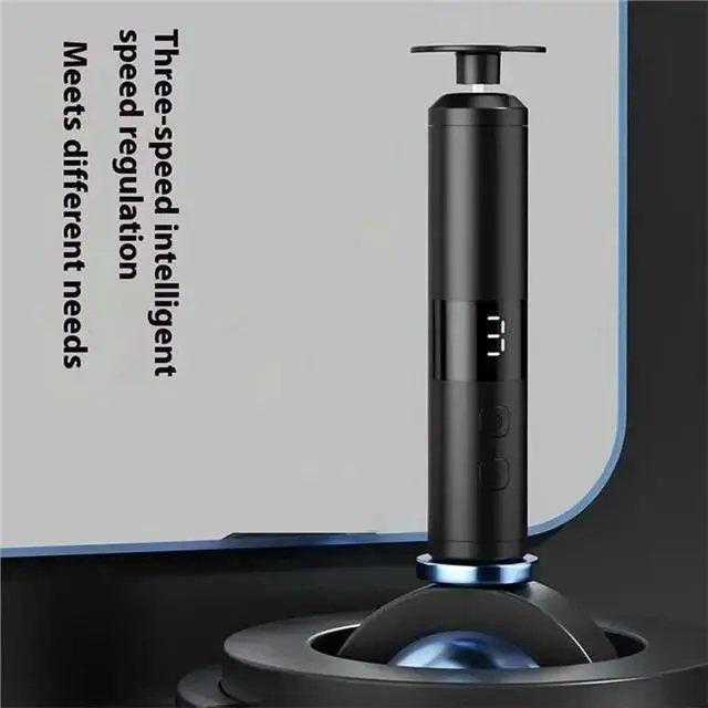 Alt view image 2 of 3 - For Home/Foot And Hand Care Device- LCD Display Screen, 3-Speed Speed Adjustment, 16 Interchangeable Heads, Fast Charging
